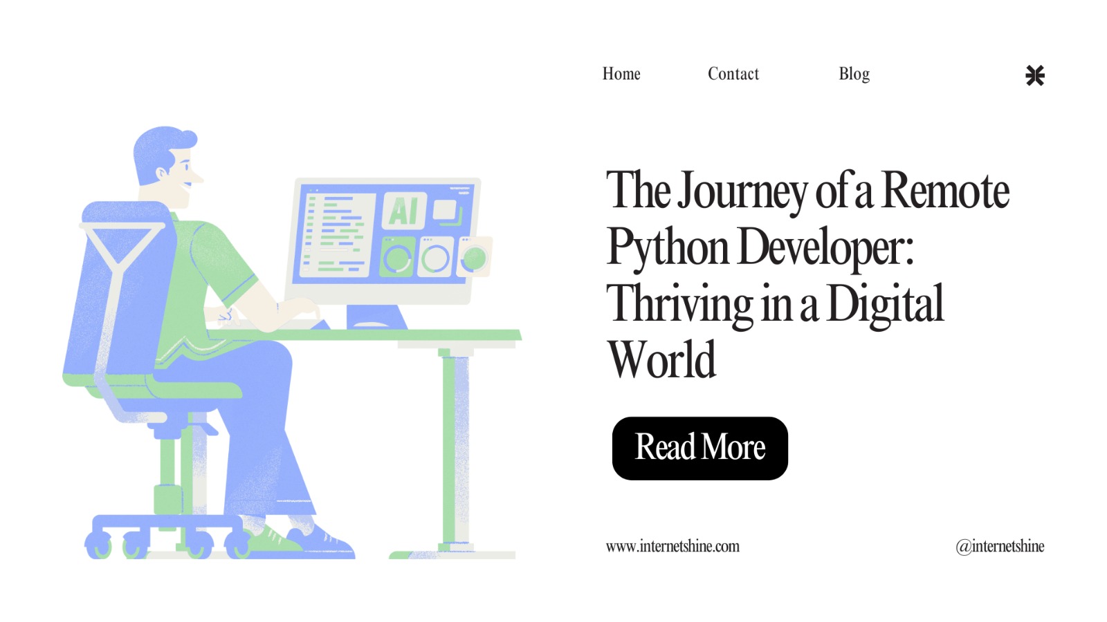 The Journey of a Remote Python Developer: Thriving in a Digital World